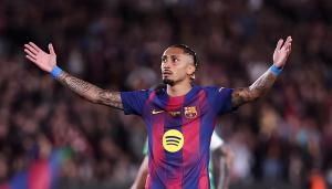 Barcelona Gilas Real Betis 3-1 di Camp Nou, Raphinha Brace   