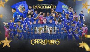 Walau Ditahan Imbang Persijap 0-0, Persib Bandung Tetap Juara Super League