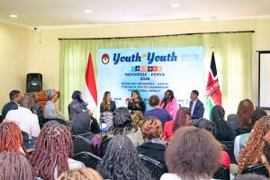Gagas Dialog Kaum Muda di Youth-to-Youth Dialogue Indonesia-Kenya, Dubes Witjaksono: Mempererat People-to-People Contact 
