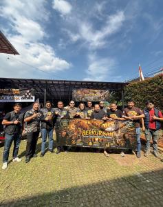 komunitas otomotif Perikhsa Riders, Salurkan 2 Ekor Sapi dan 1 Ekor Kambing untuk Warga di Berbagai Wilayah Jakarta