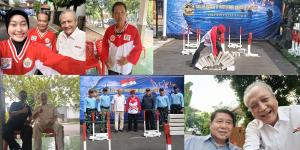 Mantan Dosen SESKO AL Asri Hadi Hadiri Demo Pemecahan Beton oleh Laksamana Muda Purn Djayeng TS di Bekasi