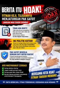 JANGAN MUDAH PERCAYA NARASI YANG BELUM TERBUKTI