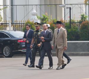Panglima TNI Dampingi Menhan RI Terima Kunjungan Wakil Perdana Menteri sekaligus Menteri Negara Urusan Pertahanan Qatar