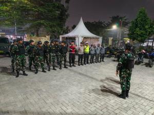 Patroli Maung TNI-Polri Sisir Sukmajaya dan Cilodong, Jaga Kamtibmas Tetap Kondusif