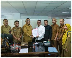 Bupati Tanah Datar Temui Kemendagri Terkait memanas Batas Nagari Simawang dengan Nagari Bukik Kandung Kabupaten Solok