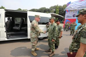 Pererat Kerjasama Pertahanan, Kodam Jaya Gelar Static Show PHH untuk Delegasi Hawaii National Guard