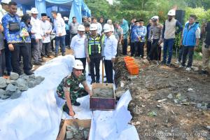 Dandim 0508/Depok Hadiri Groundbreaking Rekonstruksi Jalan Alternatif Sawangan
