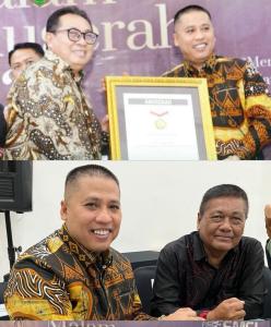 Wali Kota Padang Panjang Raih Anugerah Sahabat Pers Indonesia pada Malam Anugerah SMSI 2026