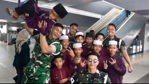 Lewat Senyum Jakarta, Kodam Jaya Rajut Kedekatan dengan Anak Yatim di Hari Jadi Ibu Kota