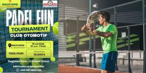Club Otomotif Bersatu di Lapangan Padel, Rally Tama Indonesia Gelar Turnamen Nasional Perdana
