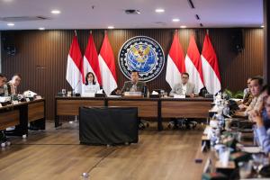 Rakor Tata Kelola Kebandarudaraan Nasional, Menko AHY: Ingin Hadirkan Layanan yang Terintegrasi, Modern, dan Berkelas Dunia