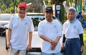 Persahabatan 50 Tahun Berlanjut di Teladan Rally, Tiga Alumni SMA 3 Jakarta Angkatan 1976 Reuni di Balik Kemudi