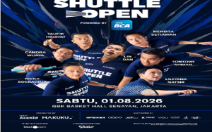  Kabar Gembira! SHUTTLE OPEN 2026 Hadirkan Legenda Dunia di Jakarta