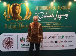 Tokoh Nasional Termasuk Dewan Redaksi INDONEWS Asri Hadi Hadiri "Satu Abad Rahmi Hatta"