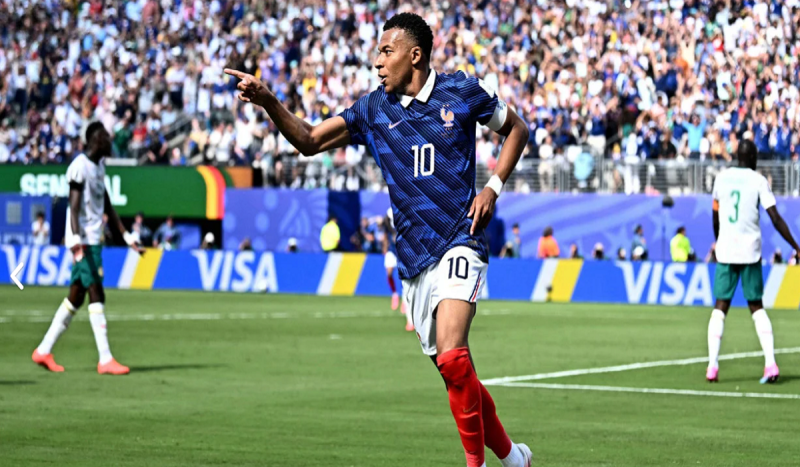Timnas Prancis tampil impresif di laga babak 32 besar Piaa Dunia 2026 melawan Swedia di Stadion MetLife, pada Rabu (1/7) pagi WIB.