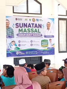 Kebun Bukit Kausar PTPN IV Regional IV Sunat Massal 50 Anak