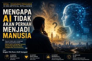 MENGAPA AI TIDAK AKAN PERNAH MENJADI MANUSIA
