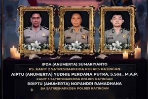 Personel Polri Gugur dalam Tugas Pemberantasan Narkoba, Menko Polkam Sampaikan Duka Cita Mendalam