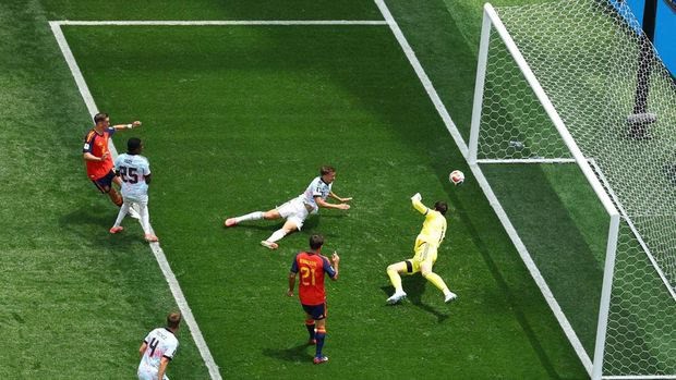 Duel sengit Timnas Spanyol kontra Belgia pada laga perempat final Piala Dunia 2026 tersaji di  Los Angeles stadium, Sabtu (11/7/2026) dini hari WIB,