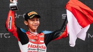 Kiandra Ramadhipa Race 2 Red Bull MotoGP Rookies Cup 2026 di Jerman