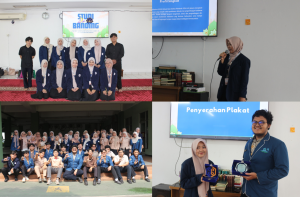 UKM Rohis Politeknik STIA LAN Jakarta Perkuat Sinergi Dakwah Kampus melalui Studi Banding Bersama Rohis FEB Al Jihad UPN Veteran Jakarta