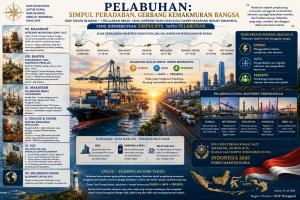 PELABUHAN, SIMPUL PERADABAN, GERBANG KEMAKMURAN BANGSA