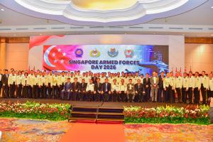 Peluncuran Persahan Perkuat Hubungan Pertahanan Indonesia-Singapura