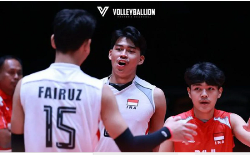 Tim nasional bola voli putra U-18 Indonesia mengunci posisi 10 besar pada ajang AVC Boys U18 Volleyball Championship 2026.