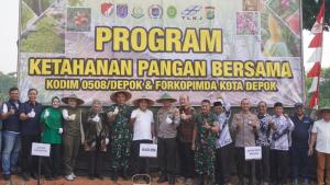 Kodim 0508/Depok Ubah Lahan Tidur Jadi Kawasan Pertanian Produktif, Dukung Swasembada Pangan