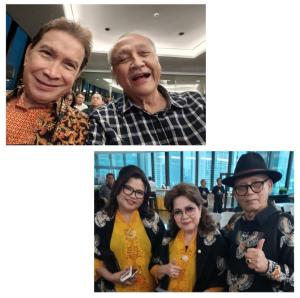 Dewan Redaksi Indonews.id Asri Hadi Hadiri In Memoriam James F. Sundah