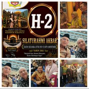 Silahturahmi Akbar Ikatan keluarga Lintau Buo (IKLB) IX kota se Jabodetabek