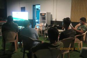 Nobar Final Piala Dunia 2026, Korem 051/Wijayakarta Pererat Kebersamaan dengan Warga