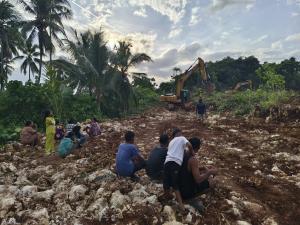 Pembukaan Jalan Penghubung Kepulauan Umbele Capai 23 Persen, Satgas TMMD dan Warga Terus Percepat Pekerjaan