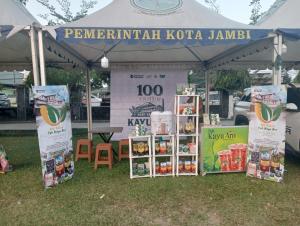 PTPN IV Regional 4 Ramaikan Festival Rakyat Bazar UMKM Kadin dan Korem 042/Garuda Putih