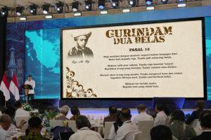 Buka Kegiatan BNPT, Menko Polkam Djamari Bacakan "Gurindam Dua Belas"