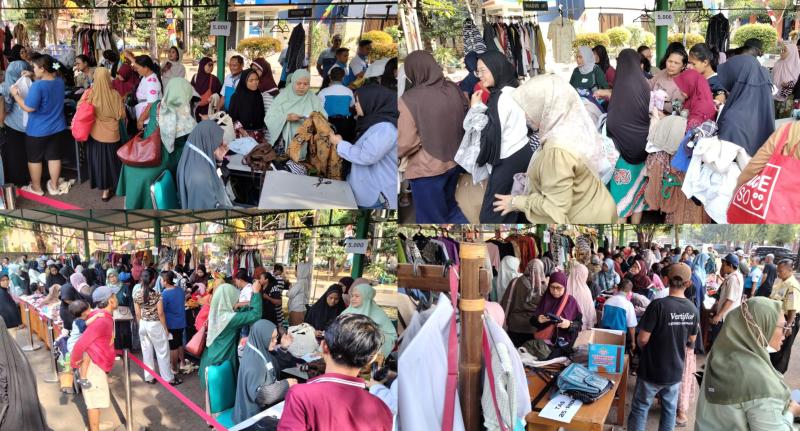 Pasar Kasih Meriahkan HUT ke-69 LAN, Hadirkan Barang Layak Pakai Mulai Rp5.000 hingga Rp25.000