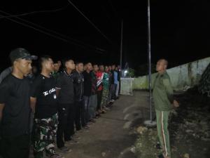 Dan SSK TMMD Pimpin Apel Malam, Pastikan Kesiapan dan Kondisi Personel Satgas