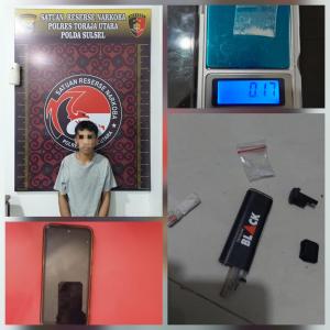 Simpan Sabu di Dalam Korek Api, Pemuda 20 Tahun Diciduk Polisi di Tallunglipu