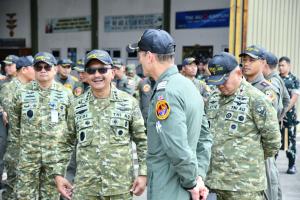 Matangkan Reaktivasi Dynamic Pegasus, Wakasau Tinjau Pelaksanaan Proficient Dynamic Aerobatic EC120B Colibri