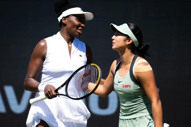 Venus Williams akan kembali berpasangan  Alexandra Eala pada nomor ganda turnamen WTA 1000 National Bank Open di Toronto, Kanada.