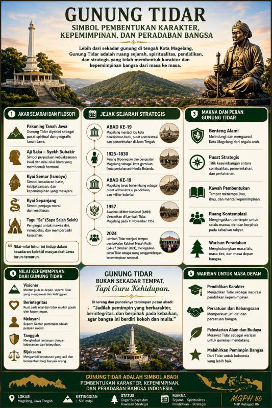 GUNUNG TIDAR: DARI PAKUNING TANAH JAWA MENUJU KAWAH KEPEMIMPINAN BANGSA