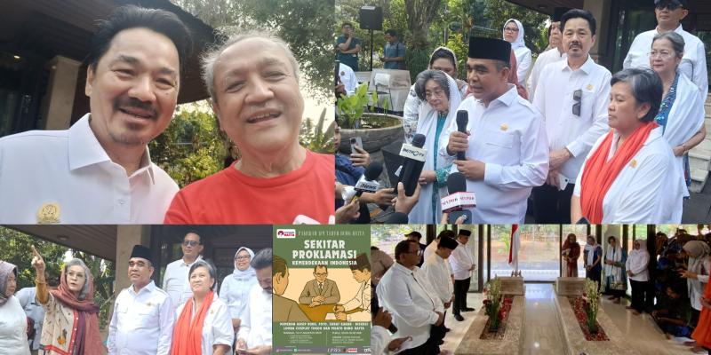 Jejak Bung Hatta Kembali Dihidupkan, Makam Tanah Kusir Dibuka untuk Publik Sambut HUT ke-81 RI