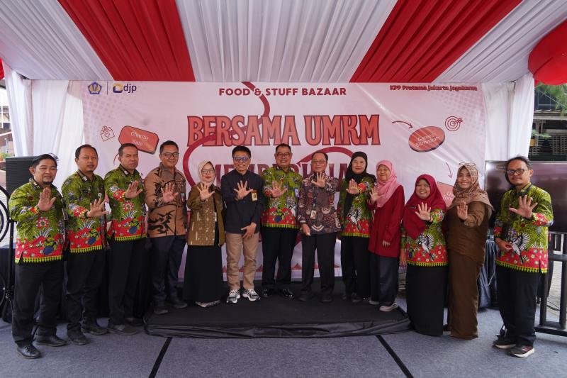 Perkuat Perekonomian Bangsa, Kanwil DJP Jakarta Selatan II dan KPP Pratama Jakarta Jagakarsa Gelar Food & Stuff Bazaar BDS 2026