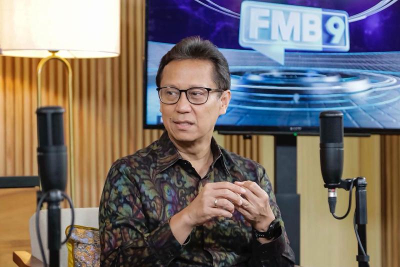 Menteri Kesehatan Budi Gunadi Sadikin  dalam dialog Forum Merdeka Barat 9 (FMB9) bertajuk “Mewujudkan Kesehatan Merata untuk Rakyat Indonesia”, Selasa, (21/07/2026).