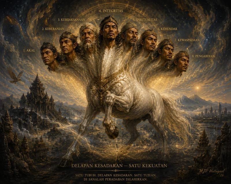 DELAPAN KESADARAN-SATU KEKUATAN