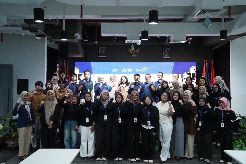 Dorong Kesadaran Pajak Generasi Muda, Kanwil DJP Jaksel II Kawal Keberhasilan Magang