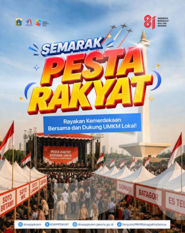 Pesta Rakyat. (Foto: Ist)