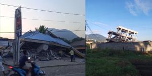Gempa M7,7 Hantam Flores, Banyak Rumah dan Fasilitas Publik Roboh, Laporan Korban Jiwa Masih Diverifikasi