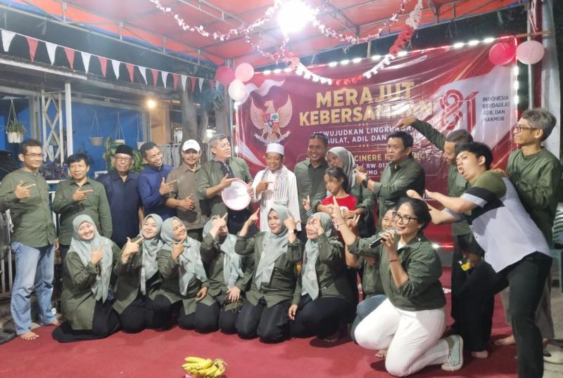 Suka Cita Warga Cinere Residence Rayakan Hari Kemerdekaan 