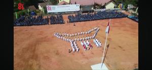 Paskibra Tana Toraja Tampilkan Formasi Tongkonan, Semangat Kemerdekaan Berbalut Budaya Lokal